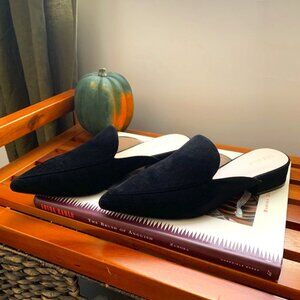 Cole Haan Black Suede Mules - Size 8